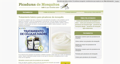 Desktop Screenshot of picadurasdemosquitos.com